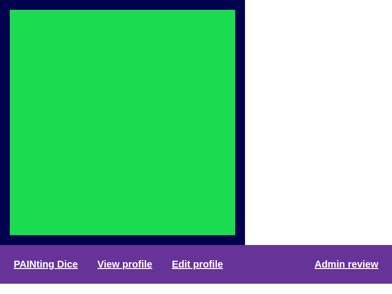 Image from the admin bot&rsquo;s view.